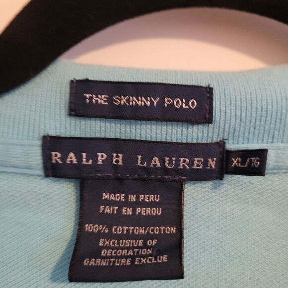 Ralph Lauren Skinny Polo Size XL - Picture 3 of 3